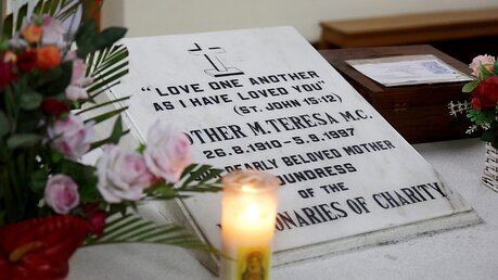 Grab von Mutter Teresa in Kolkata / © Piyal Adhikary (dpa)
