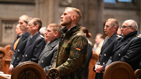 Internationaler Soldatengottesdienst 2023 im Kölner Dom / © Beatrice Tomasetti (DR)