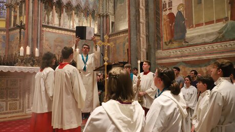 Abschlussgottesdienst in der Basilika San Francesco