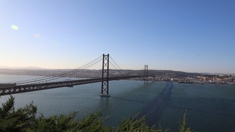 Blick über Lissabon, Ponte de 25 Abril / © Elena Hong (DR)