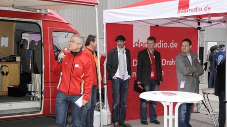 domradio.de ist mit vielen Mitarbeitern in München (DR)