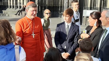 Kardinal Woelki nach der Priesterweihe (DR)