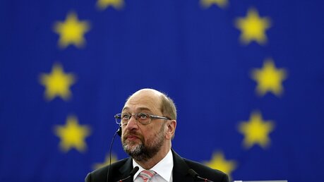 2015 wurde der Preis an den Präsidenten des Europäischen Parlaments Martin Schulz verliehen in "Würdigung seiner bedeutenden Verdienste um die Stärkung des Parlaments und der demokratischen Legitimation in der EU." / © Jean-Francois Badias (dpa)