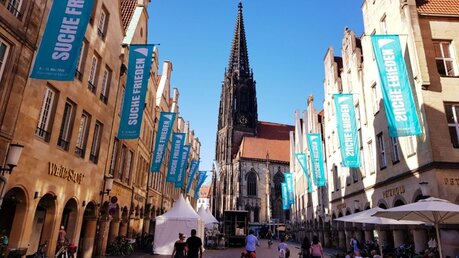 Münster ganz im Zeichen des Katholikentages (DR)
