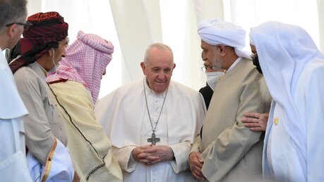 Papst Franziskus im Irak / © Romano Siciliani (KNA)
