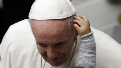 Papst Franziskus  / © Gregorio Borgia (dpa)