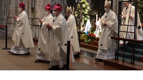 Pontifikalamt im Kölner Dom am Hochfest der Geburt des Herrn / © Beatrice Tomasetti (DR)