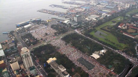 Papst-Messe in Manila
