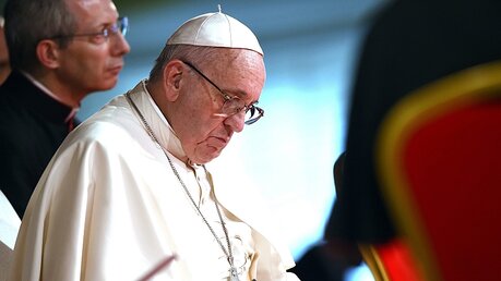 Papst Franziskus / © Daniel Dal Zennaro (dpa)