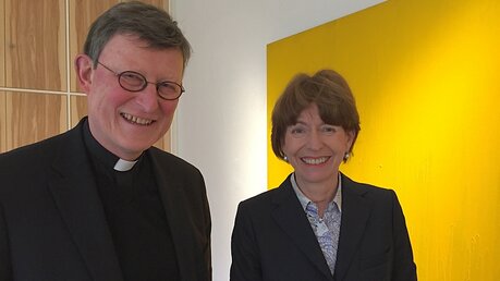 Kardinal Woelki und Oberbürgermeisterin Reker / © Brüggenjürgen (DR)