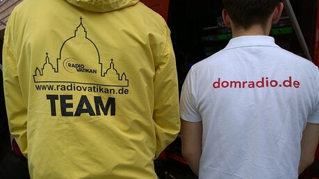 Teamwork auf dem Katholikentag in Leipzig / © domradio (DR)