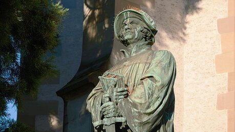 Denkmal des Schweizer Reformators Ulrich Zwingli / © Gion Pfander (epd)