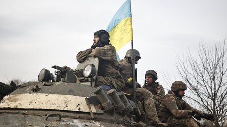 Ukrainische Soldaten im Krieg / © Roman Chop/AP (dpa)
