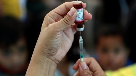 Impfung gegen Masern / © Rouelle Umali (dpa)
