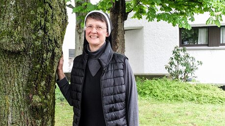 Schwester Dr. M. Theresia Wittemann osf / © Christopher Beschnitt (KNA)