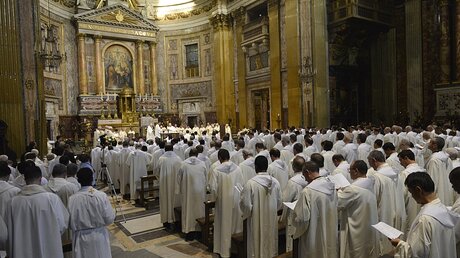 Eröffnungsgottesdienst der 36. Generalversammlung der Jesuiten (Archiv) / © Paolo Galosi (KNA)