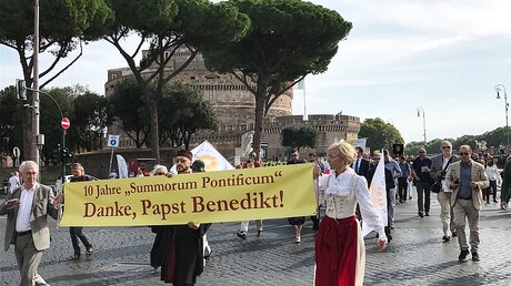 In Rom wird die Wiedereinführung der "alten Messe" gefeiert / © Burkhard Jürgens (KNA)