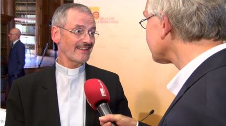 Präsident des Deutschen Caritasverbandes, Peter Neher / © screenshot (DR)