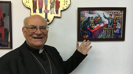 Erzbischof Angelo Massafra / © Hilde Regeniter (DR)