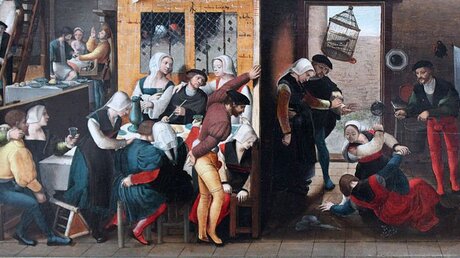 Bordellszene von 1537 / © Public Domain