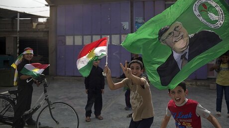 Abstimmung der nordirakischen Kurden über Unabhängigkeit  / © Bram Janssen (dpa)