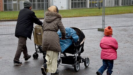 Familiennachzug von Flüchtlingen / © Carsten Rehder (dpa)