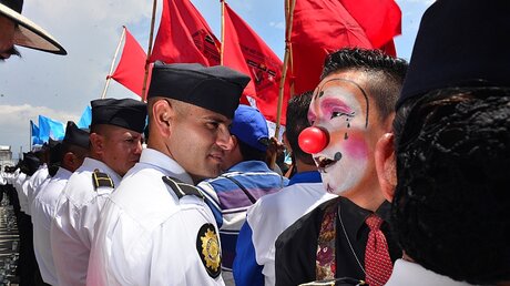 Protest gegen Guatemalas Präsident Morales / © Jesús Alfonso (dpa)