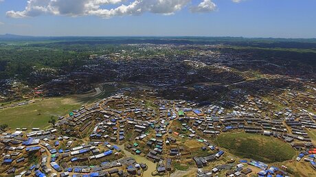 Rohingya-Flüchtlingslager in Bangladesch / © Hafizie Shabudin (dpa)