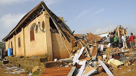 Anschlag auf nigerianische Kirche (dpa)