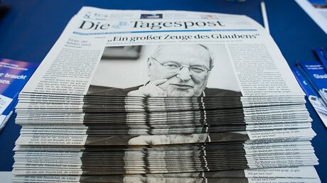 Ausgabe der Würzburger "Tagespost" / © Bert Bostelmann (KNA)