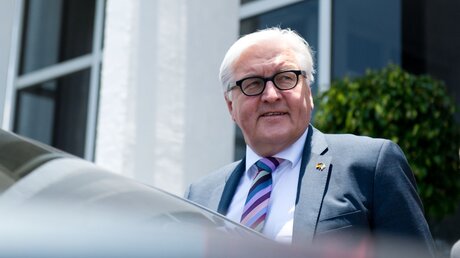 Steinmeier verspricht 50 Millionen Euro  (dpa)