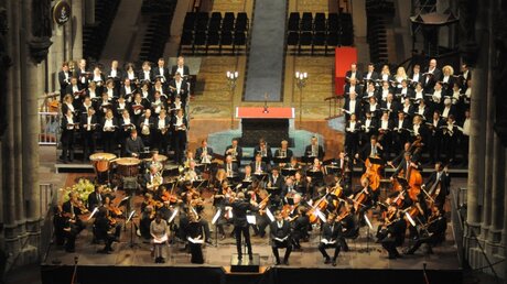 Beethovens "Missa solemnis" dirigierte Metternich zuletzt beim Großen Domkonzert 2016 / © Beatrice Tomasetti (DR)