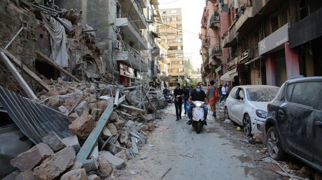 Beirut nach der Explosion / © Hiba Al Kallas (shutterstock)