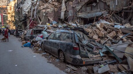 Beirut nach der Explosion / © Nader H (shutterstock)