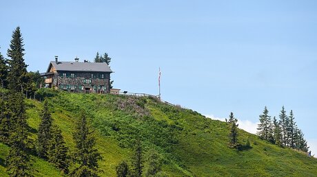Berghütte in den Alpen / © Harald Oppitz (KNA)
