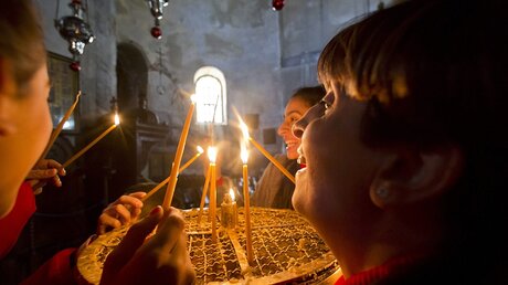 Weihnachten in Bethlehem (dpa)