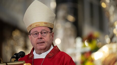 Bischof Bätzing am Dienstag in Fulda (dpa)