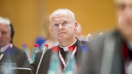 Bischof Franz-Josef Overbeck bei der zweiten Synodalversammlung / © Synodaler Weg/Maximilian von Lachner (SW)