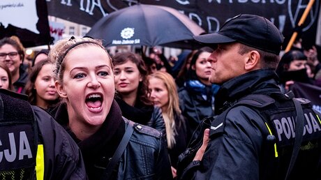 Proteste in Polen  / ©  Andrzej Grygiel (dpa)