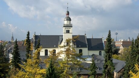Blick auf das Kloster in Köln (Maria Frieden)
