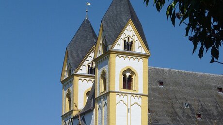 Blick auf Kloster Arnstein in Obernhof an der Lahn / © Joachim Heinz (KNA)