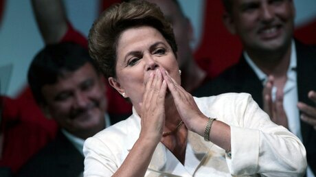 Wahlsiegerin Dilma Rousseff (dpa)
