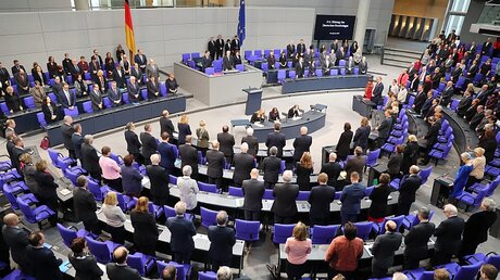 Gedenken im Bundestag an Opfer des Berliner Anschlags / © Kay Nietfeld (dpa)