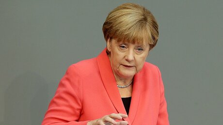 Bundeskanzlerin Angela Merkel / © Wolfgang Kumm (dpa)