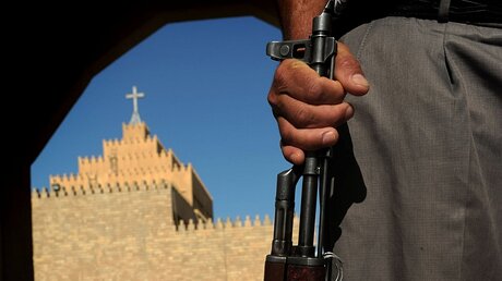 In den arabischen Staaten haben Christen oft einen schweren Stand / © Katharina Ebel (KNA)