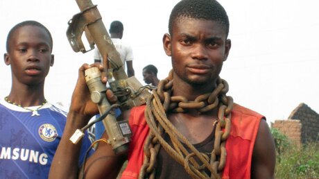 Christliche Milizen in der Zentralafrikanischen Republik / © Amnesty International Handout (dpa)