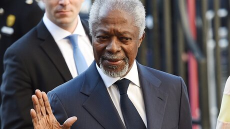 Kofi Annan  / © Facundo Arrizabalaga (dpa)