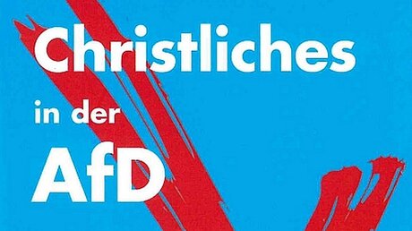 Cover des AfD-Broschüre vom Echter Verlag (Echter Verlag)