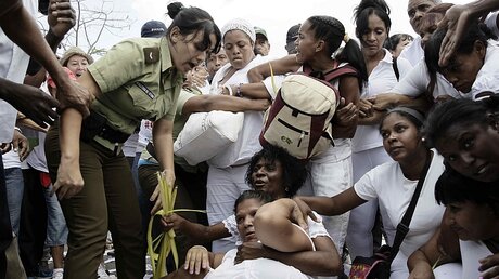 Proteste der "Frauen in Weiß" / © Jeffrey Arguedas (dpa)
