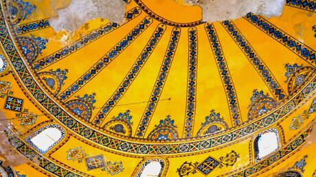 Decke in der Hagia Sophia / © Marion Sendker (privat)